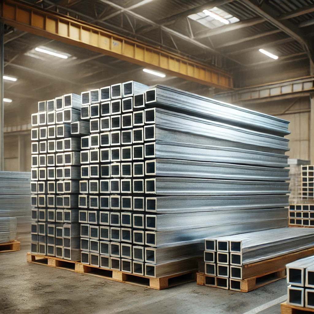 Galvanizli kutu profil ebatları